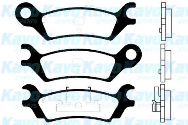 KAVO PARTS BP-4533 Brake Pad Set, disc brake